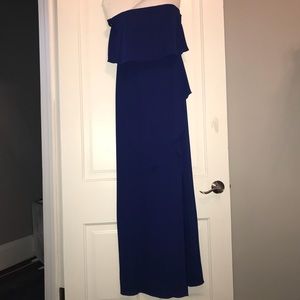 BCBG Royal Blue long dress